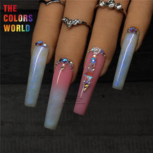 Load image into Gallery viewer, Rainbow White Color With Colorful Glitter