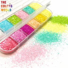 Load image into Gallery viewer, Kawaii Macaroon Color Chunky Glitter