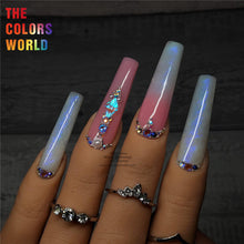 Load image into Gallery viewer, Rainbow White Color With Colorful Glitter