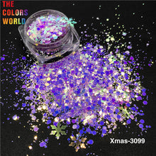 Load image into Gallery viewer, Snowflake Sequins Xmas Glitter
