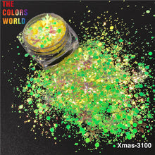 Load image into Gallery viewer, Snowflake Sequins Xmas Glitter