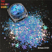 Load image into Gallery viewer, Snowflake Sequins Xmas Glitter