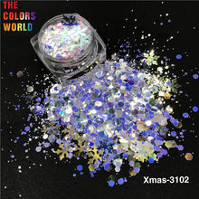 Load image into Gallery viewer, Snowflake Sequins Xmas Glitter
