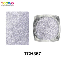 Load image into Gallery viewer, TCT-686 & TCT-684 High Temperature Resistant Metallic Aluminium Glitter Powder Heat Resistant Pigment for Plastic Injection Crafts 0.2mm Colourful Hexagon Aluminum Glitter with MSDS Certification