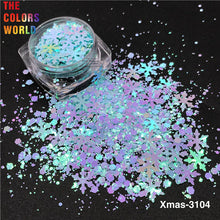 Load image into Gallery viewer, Snowflake Sequins Xmas Glitter
