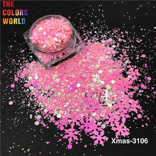 Load image into Gallery viewer, Snowflake Sequins Xmas Glitter