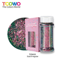 Load image into Gallery viewer, TCT-920 Chunky Chameleon Multichrome Color Shifting Glitter Powder in Shaker Bottle for DIY Crafts, Manicure & Epoxy Resin