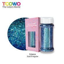 Load image into Gallery viewer, TCT-920 Chunky Chameleon Multichrome Color Shifting Glitter Powder in Shaker Bottle for DIY Crafts, Manicure & Epoxy Resin