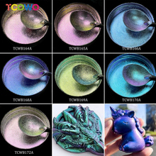 Load image into Gallery viewer, TCT-062 TCOWO Hypershift Mica Chameleon Pigment Powder Cosmetic Grade for Make Up Nail Polish Soap Dye Candle Making Epoxy Resin Cars Painting Coating Printing