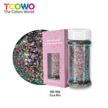 Load image into Gallery viewer, TCT-920 Chunky Chameleon Multichrome Color Shifting Glitter Powder in Shaker Bottle for DIY Crafts, Manicure & Epoxy Resin