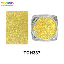 Load image into Gallery viewer, TCT-686 & TCT-684 High Temperature Resistant Metallic Aluminium Glitter Powder Heat Resistant Pigment for Plastic Injection Crafts 0.2mm Colourful Hexagon Aluminum Glitter with MSDS Certification