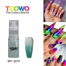 Load image into Gallery viewer, TCT-905 Macaron Neon Glitter Body Spray Powder Holographic Shimmer Pigment for Nail Art Makeup Cosmetics Crafts