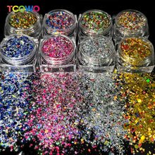 Load image into Gallery viewer, TCT-637 Christmas Mix Nails Stone Nail Art Decoration Festive DIY Crafts Glitter Home Decor Party Supplies