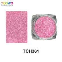 Load image into Gallery viewer, TCT-686 & TCT-684 High Temperature Resistant Metallic Aluminium Glitter Powder Heat Resistant Pigment for Plastic Injection Crafts 0.2mm Colourful Hexagon Aluminum Glitter with MSDS Certification