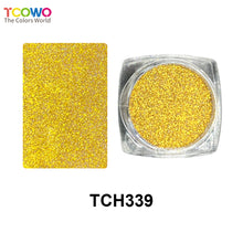 Load image into Gallery viewer, TCT-686 & TCT-684 High Temperature Resistant Metallic Aluminium Glitter Powder Heat Resistant Pigment for Plastic Injection Crafts 0.2mm Colourful Hexagon Aluminum Glitter with MSDS Certification