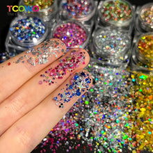 Load image into Gallery viewer, TCT-637 Christmas Mix Nails Stone Nail Art Decoration Festive DIY Crafts Glitter Home Decor Party Supplies