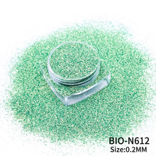 Load image into Gallery viewer, TCT-955 Cosmetics Biodegradable Fine Glitter, TCOWO Cosmetic Grade Bio Glitter Powder, Non-Toxic Eco-Friendly Plant Cellulose Glitter for Lip Gloss Nail Art Body Face, Multi Colors 0.2mm 0.8mm, MSDS CPNP TUV Certified