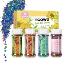 Load image into Gallery viewer, TCT-920 Chameleon Glitter Chunky Powder Color Shift Shaker for Crafts, DIY, Manicure, Epoxy Resin, Non-Toxic PET Glitter, Wholesale, Made in Guangdong China