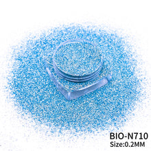Load image into Gallery viewer, TCT-955 Cosmetics Biodegradable Fine Glitter, TCOWO Cosmetic Grade Bio Glitter Powder, Non-Toxic Eco-Friendly Plant Cellulose Glitter for Lip Gloss Nail Art Body Face, Multi Colors 0.2mm 0.8mm, MSDS CPNP TUV Certified