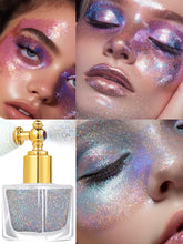 Load image into Gallery viewer, TCT-903 Holographic Body Glitter Sprayer, 12 Colors Fine Glitter for Face Hair Eye Nail, Non-Sticky Portable Makeup Sparkle