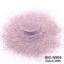 Load image into Gallery viewer, TCT-955 Cosmetics Biodegradable Fine Glitter, TCOWO Cosmetic Grade Bio Glitter Powder, Non-Toxic Eco-Friendly Plant Cellulose Glitter for Lip Gloss Nail Art Body Face, Multi Colors 0.2mm 0.8mm, MSDS CPNP TUV Certified