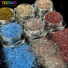 Load image into Gallery viewer, TCT-887 Christmas Sparkle Biodegradable Glitter - Eco-Friendly Non-Toxic Vegan Plant-Based Cosmetic Grade Glitter for Body Cosmetics Resin DIY Projects, TCOWO Plastic-Free Bio Glitter