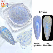 Load image into Gallery viewer, Unicorn Chrome Reflective Starlight Flash Pigment