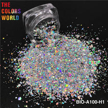 Load image into Gallery viewer, Holographic Biodegradable Cosmetics Chunky Glitter