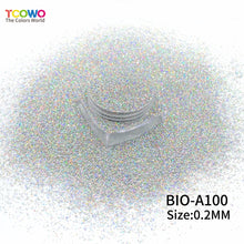 Load image into Gallery viewer, TCT-856 Cosmetic Grade Biodegradable Vegan Glitter - Holographic Plant-Based Glitter for Body, Cosmetics, Crafts DIY | TCOWO