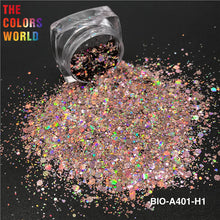 Load image into Gallery viewer, Holographic Biodegradable Cosmetics Chunky Glitter