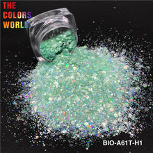 Load image into Gallery viewer, Cosmetic Grade Biodegradable Glitter Sparkle Laser Rainbow Colorful Chunky Glitter