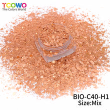 Load image into Gallery viewer, TCT-857 12 Colors Eco‑Friendly Biodegradable Glitter | Cosmetic Grade Plant‑Based Sparkle for Nails, Face, Body & Resin Crafts