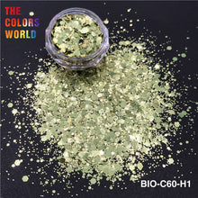 Load image into Gallery viewer, Metallic luster Cosmetic Grade Biodegradable Organic Chunky Glitter