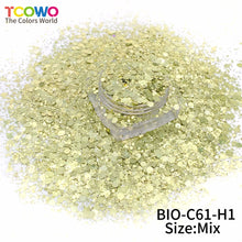 Load image into Gallery viewer, TCT-857 12 Colors Eco‑Friendly Biodegradable Glitter | Cosmetic Grade Plant‑Based Sparkle for Nails, Face, Body & Resin Crafts