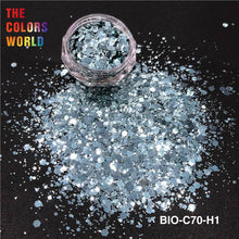Load image into Gallery viewer, Metallic luster Cosmetic Grade Biodegradable Organic Chunky Glitter