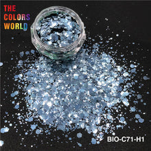 Load image into Gallery viewer, Metallic luster Cosmetic Grade Biodegradable Organic Chunky Glitter