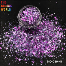 Load image into Gallery viewer, Metallic luster Cosmetic Grade Biodegradable Organic Chunky Glitter