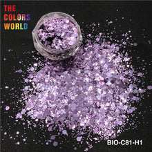 Load image into Gallery viewer, Metallic luster Cosmetic Grade Biodegradable Organic Chunky Glitter