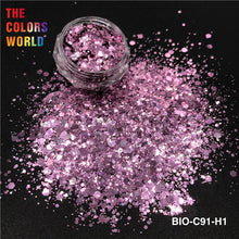 Load image into Gallery viewer, Metallic luster Cosmetic Grade Biodegradable Organic Chunky Glitter