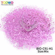 Load image into Gallery viewer, TCT-857 12 Colors Eco‑Friendly Biodegradable Glitter | Cosmetic Grade Plant‑Based Sparkle for Nails, Face, Body & Resin Crafts