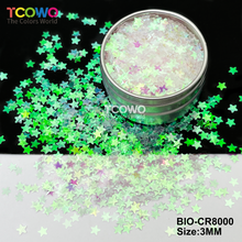 Load image into Gallery viewer, TCOWO Wholesale Biodegradable Plant Cellulose Glitter 28 Colors Mix Particle Size Heart Star Snowflakes for Cosmetics Crafts Christmas Weddings Parties EU Standard MSDS TUV Certified