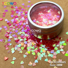 Load image into Gallery viewer, TCOWO Wholesale Biodegradable Plant Cellulose Glitter 28 Colors Mix Particle Size Heart Star Snowflakes for Cosmetics Crafts Christmas Weddings Parties EU Standard MSDS TUV Certified