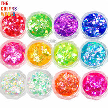 Load image into Gallery viewer, Colorful Rainbow Chunky Glitter