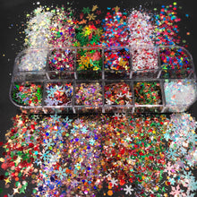 Load image into Gallery viewer, TCT-594 TCOWO Top Grade Shinning Holiday Chunky Glitter for Nail Art Tumbler Artware Handicraft Works Accessories