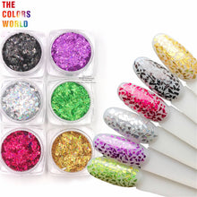 Load image into Gallery viewer, Holographic Stripe Irregular Shards Flake Glitter
