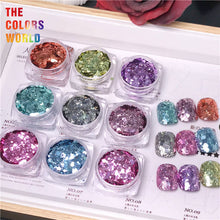 Load image into Gallery viewer, Metallic luster Cosmetic Grade Biodegradable Organic Chunky Glitter