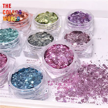Load image into Gallery viewer, Metallic luster Cosmetic Grade Biodegradable Organic Chunky Glitter