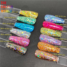 Load image into Gallery viewer, Holographic Biodegradable Cosmetics Chunky Glitter