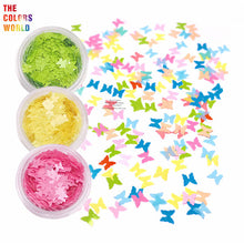 Load image into Gallery viewer, Lovely Kawaii Macaroon Butterfly Glitter