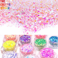 Load image into Gallery viewer, Pearlescent Iridescent Chunky Glitter